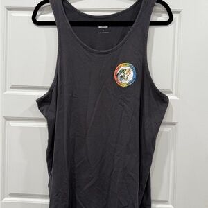 Aeropostale Gray Tank Top with Colorful Logo